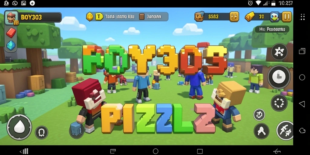 Menampilkan gameplay menarik dari BOY303 dalam menyelesaikan puzzle.