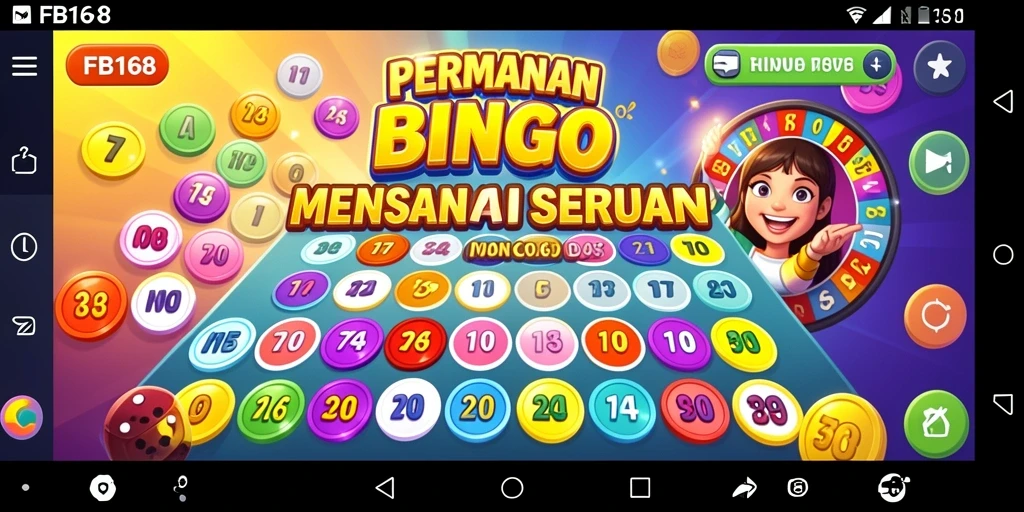 Tampilan gameplay seru dan kompetitif dalam permainan Bingo FB168.