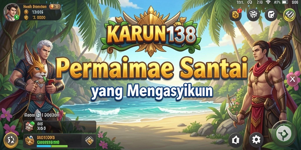 Tampilan gameplay KARUN138 yang penuh warna dan menarik.