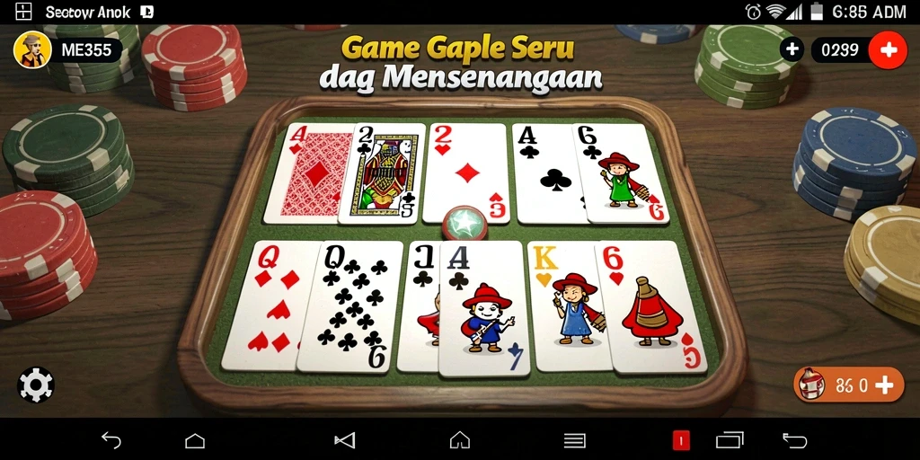Gameplay seru dan menantang dalam ME355 yang membuat ketagihan.
