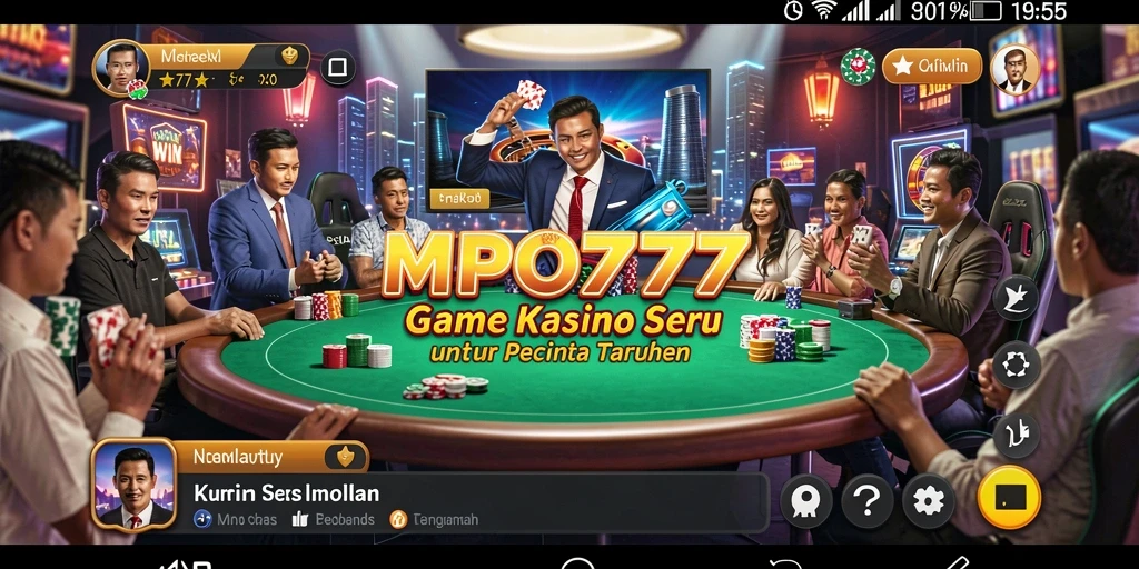 Screenshot MPO777 menampilkan gameplay Kasino yang mendebarkan dan interaktif.