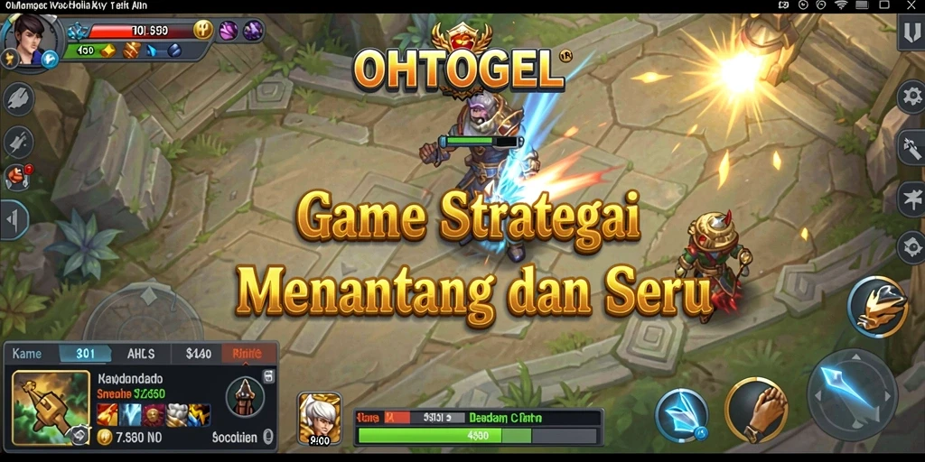Screenshot gameplay OHTOGEL yang penuh strategi dan taktik.