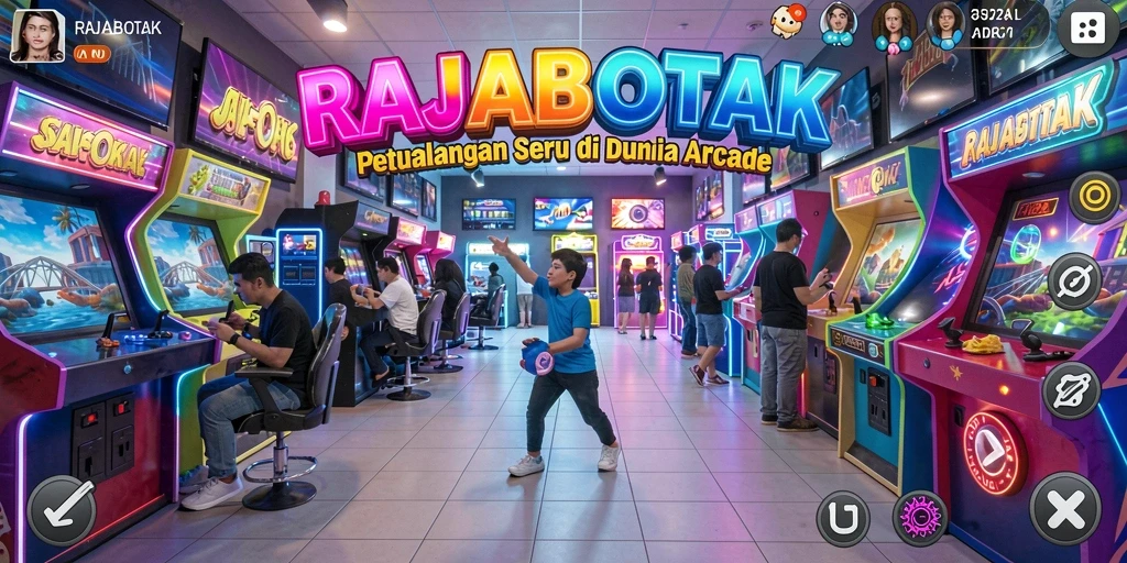 Tampilkan gameplay seru RAJABOTAK dengan grafis menawan.